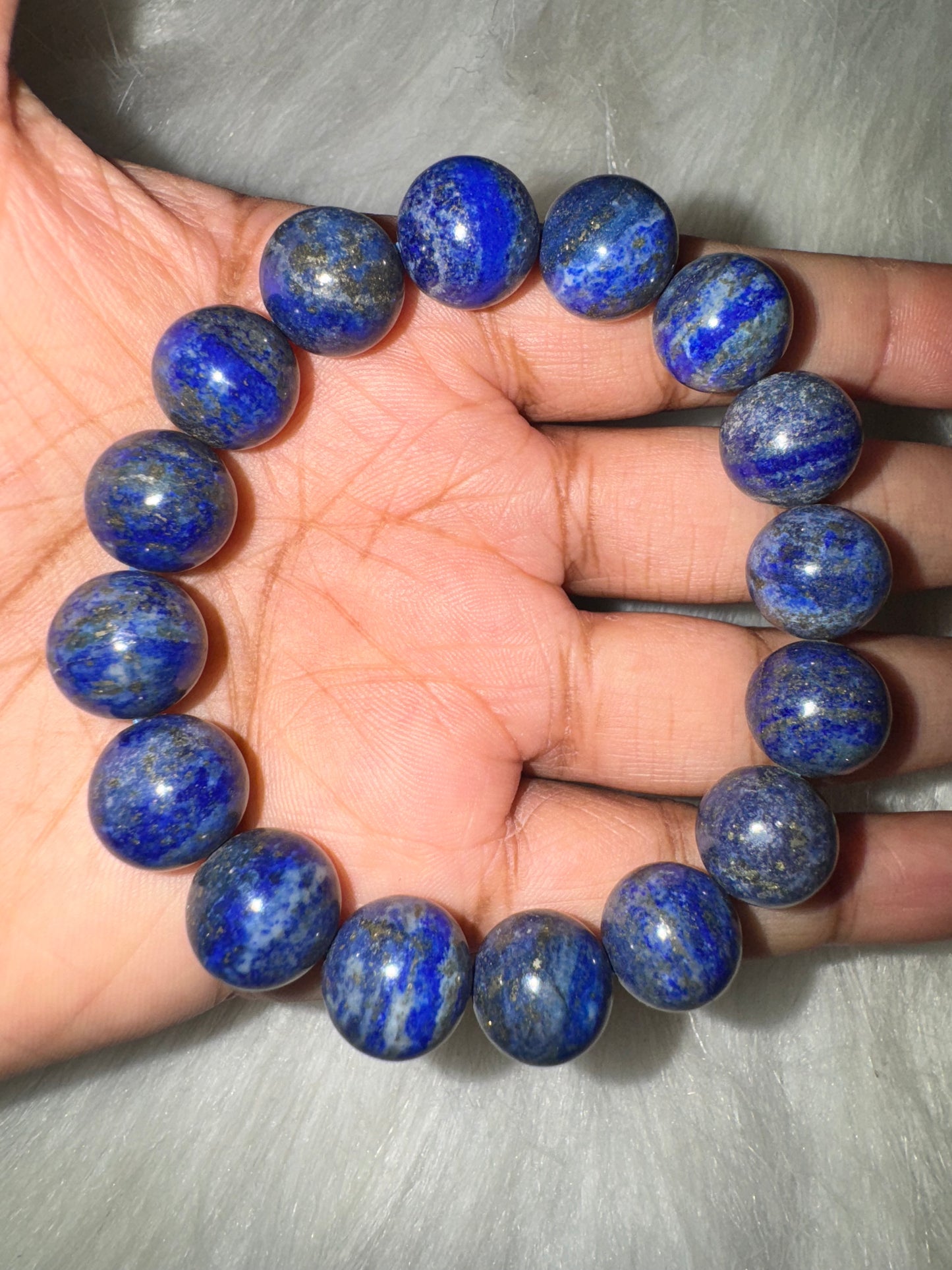 Lapis Lazuli Bracelet 13mm