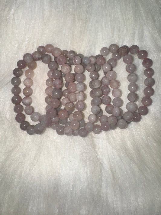 HQ Purple Rose Quartz Bracelets