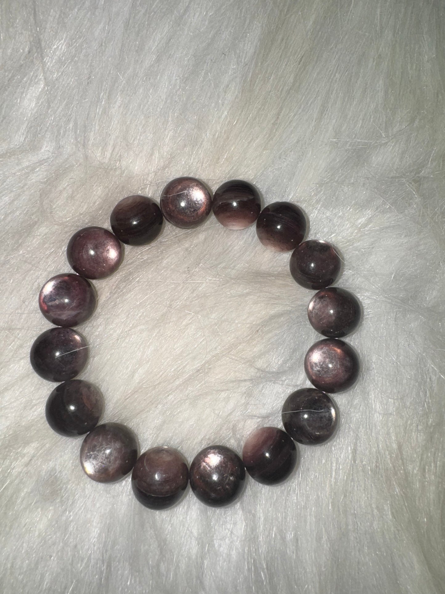 HQ Purple Lepidolite Bracelet 13mm