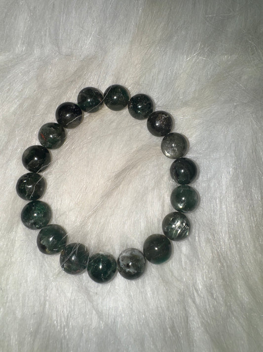 Green Lepidolite Bracelet 11mm