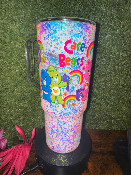40oz Snow Globe Tumbler