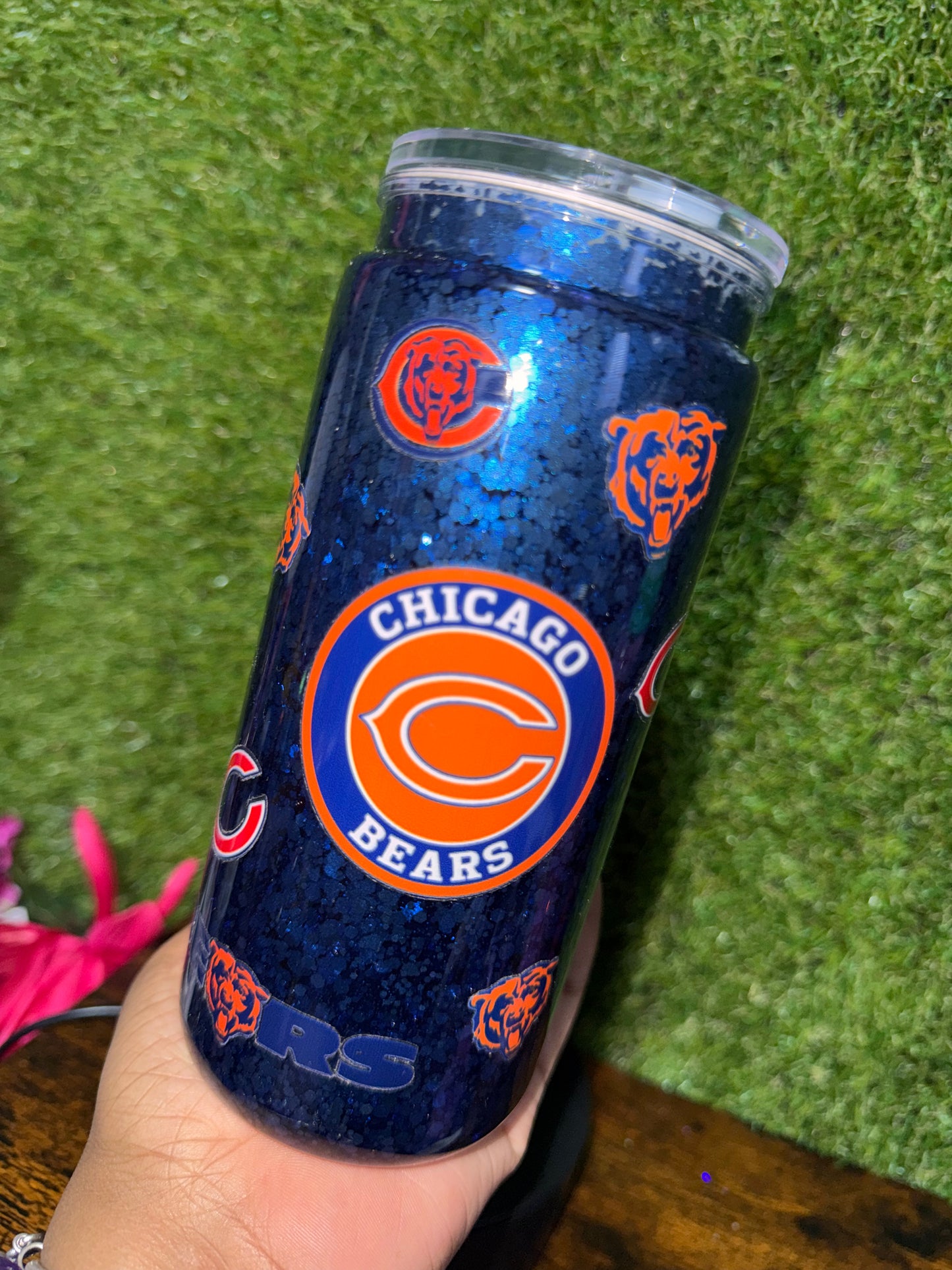 20oz Sports Football Tumbler
