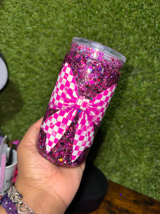 16oz Snow Globe Tumbler