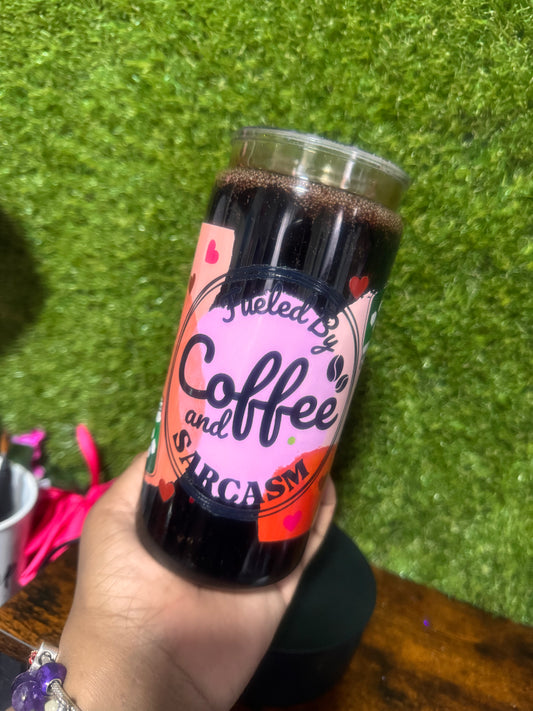 20oz Iced Coffee Snow Globe