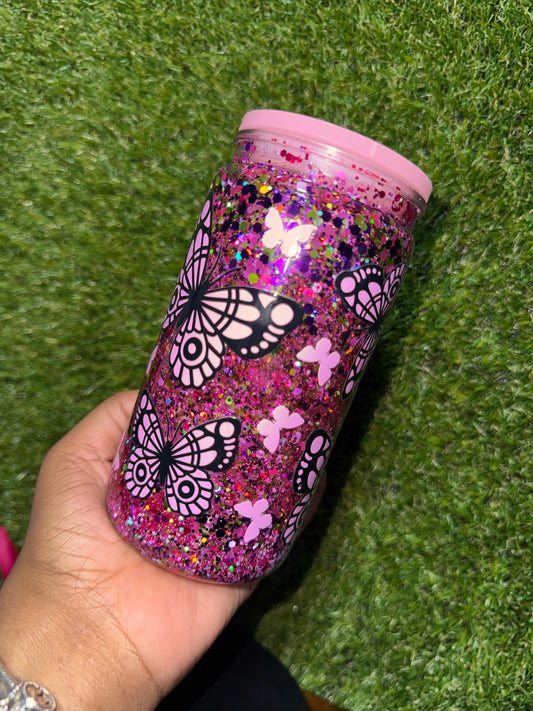 16oz Butterfly Tumbler