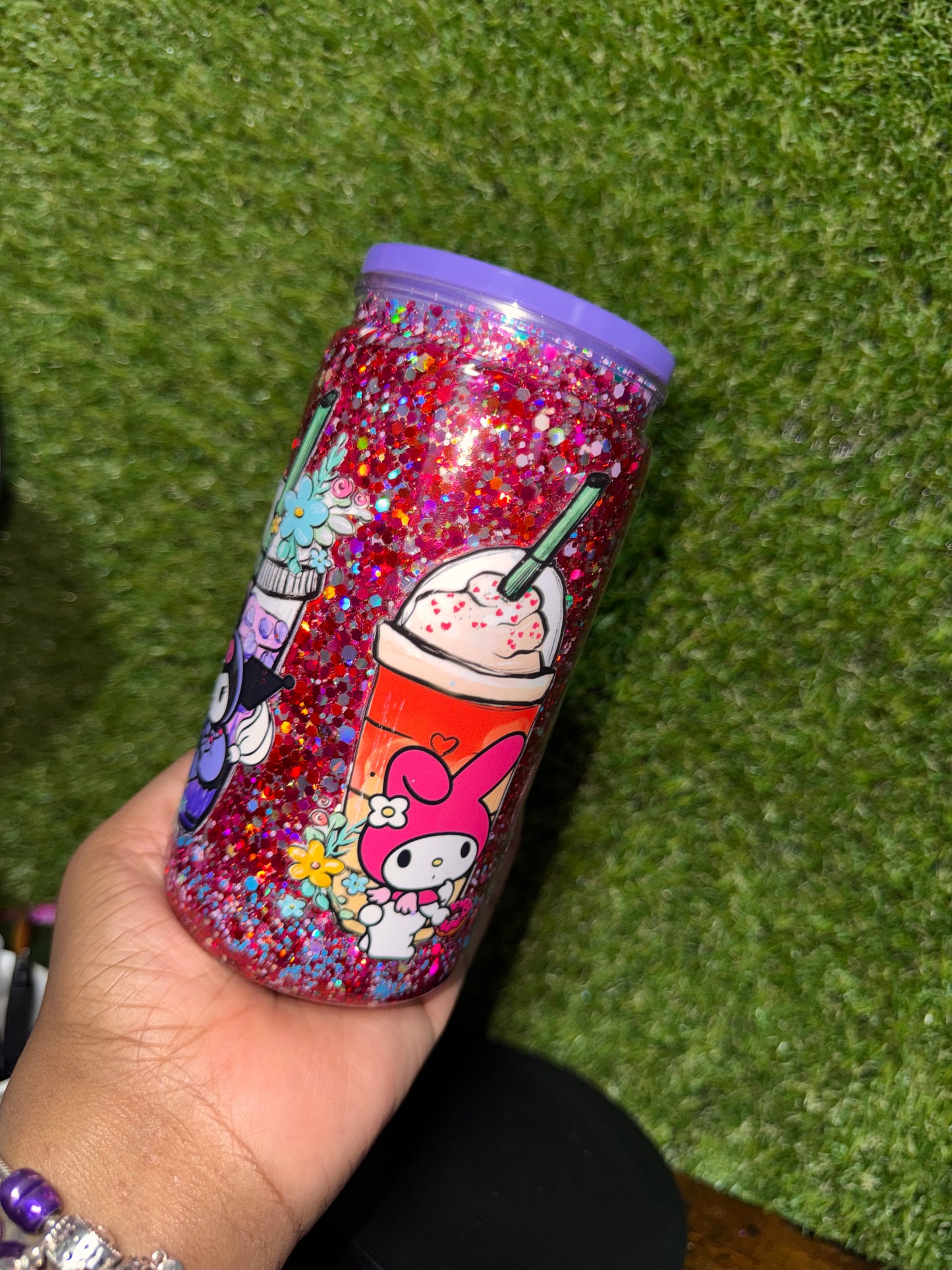 16oz Snow Globe Tumbler
