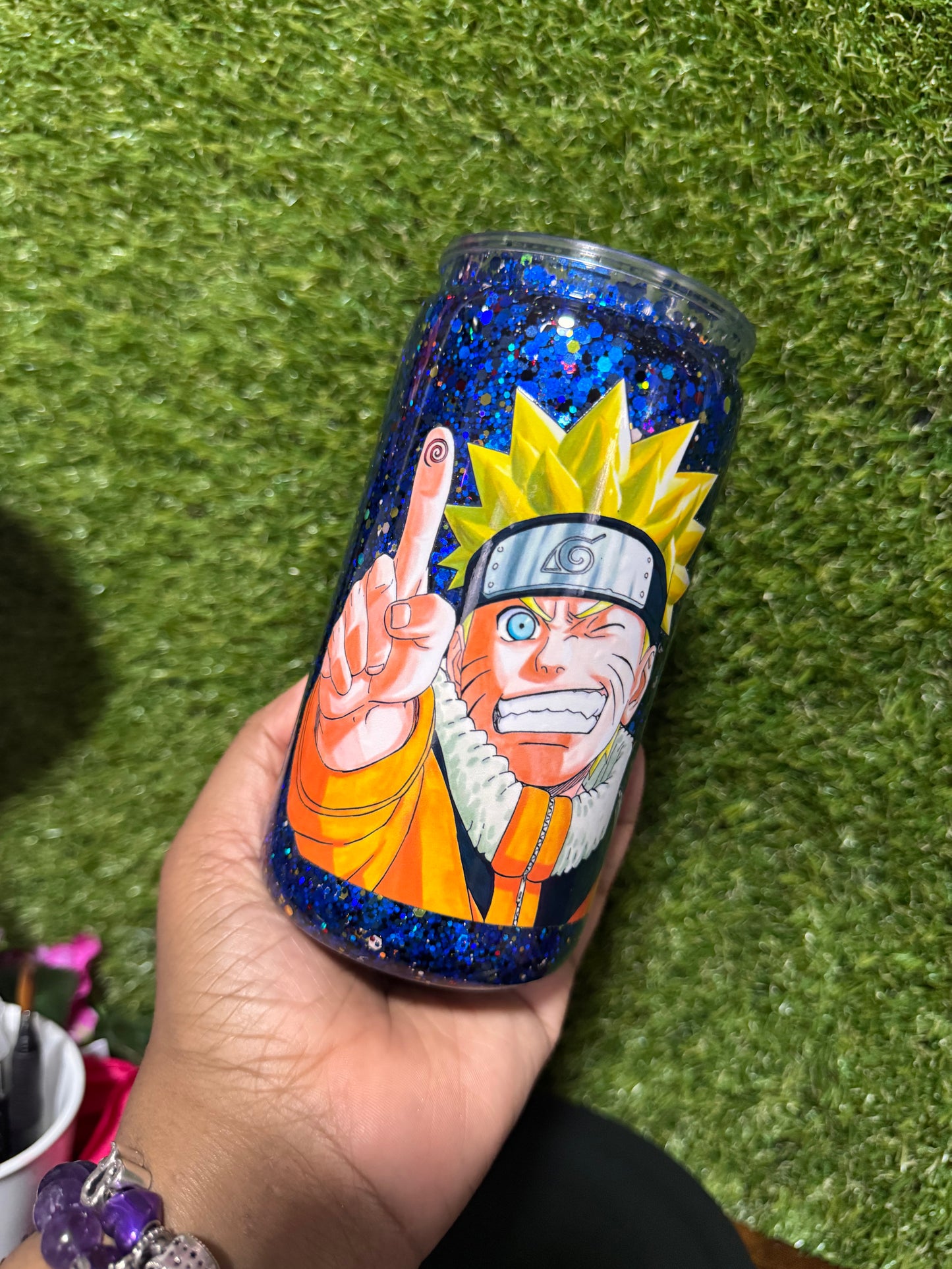 16oz Blue Tumbler