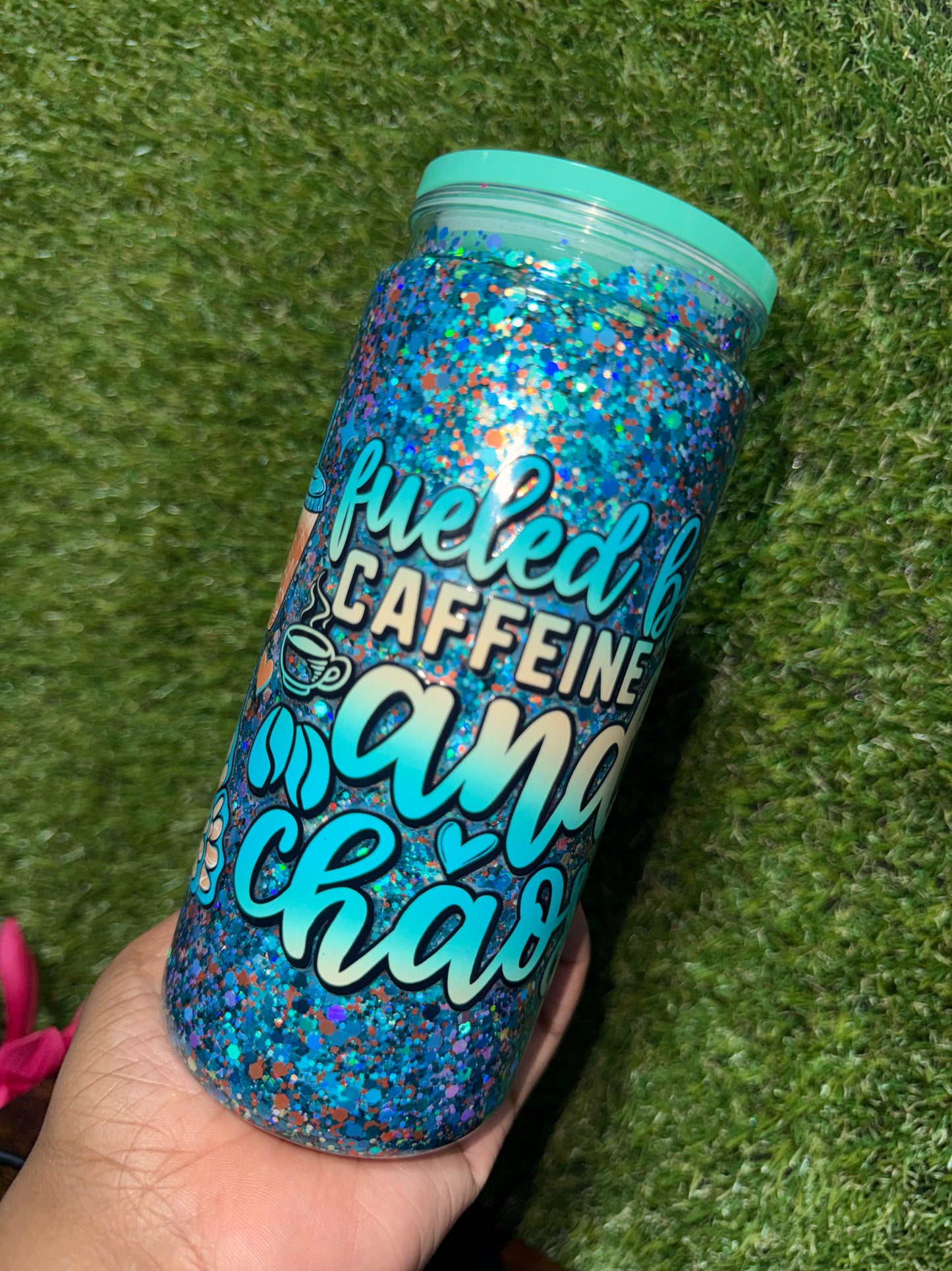 20oz Teal Tumbler