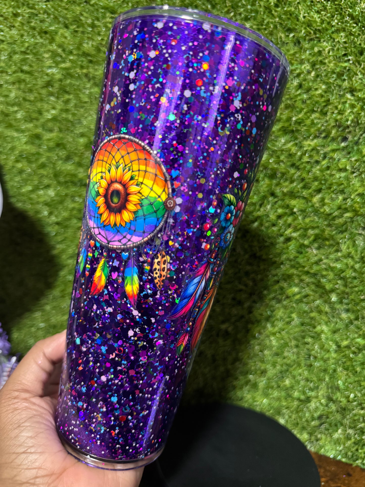 24oz Dream Catcher Tumbler