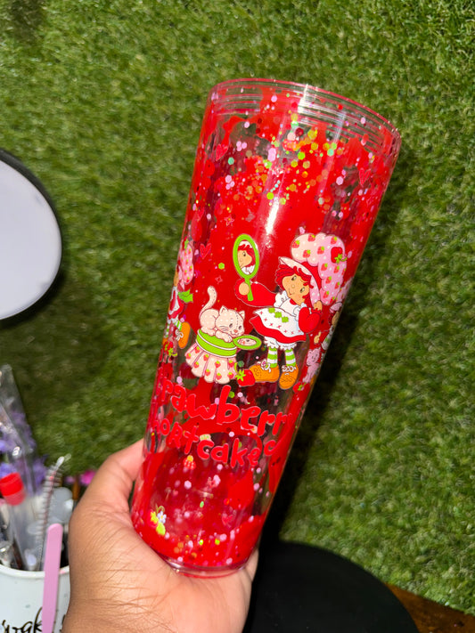 24oz Strawberry Tumbler