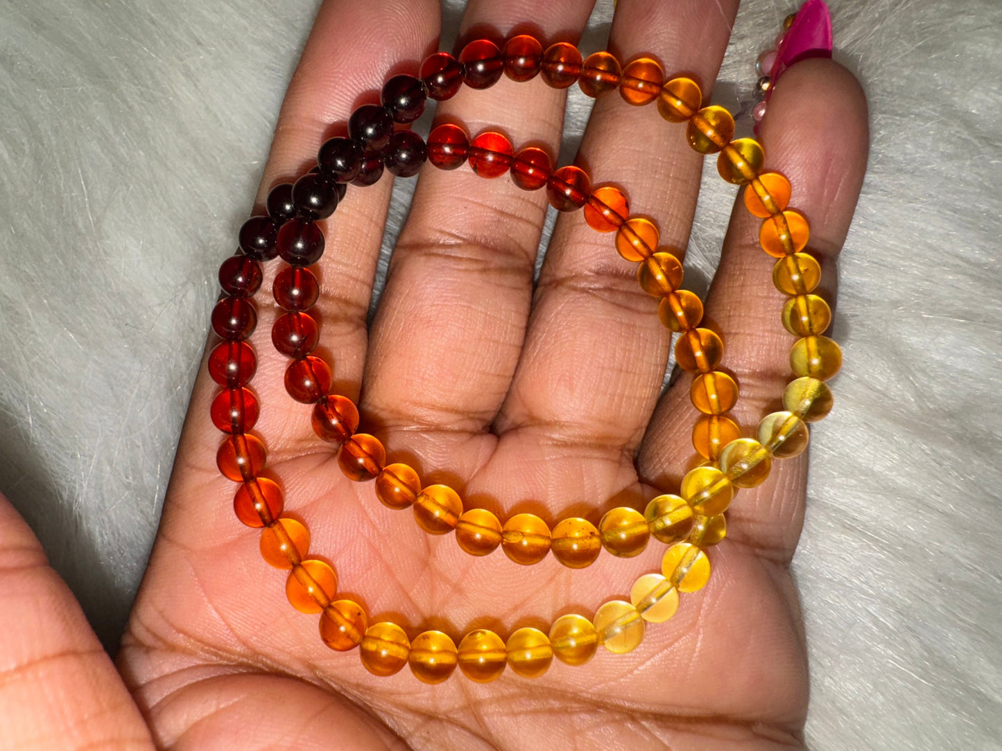 HQ Blood Amber Bracelet